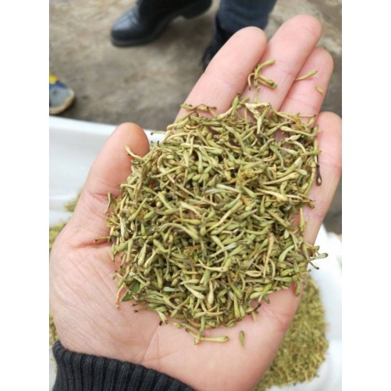 贵州省安龙县金银花干花药食两用，绿色金银花，香味浓郁